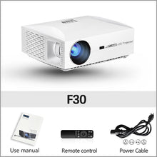 Load image into Gallery viewer, AUN Full HD Projector F30UP, 1920x1080P. Android 6.0 (2G+16G) WIFI, LED Projector for Home Theater. 3D Beamer, Support 4K video