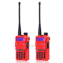 Load image into Gallery viewer, 2Pcs BaoFeng UV-5R Walkie Talkie VHF/UHF136-174Mhz&amp;400-520Mhz Dual Band Two way radio Baofeng uv 5r Portable Walkie talkie uv5r