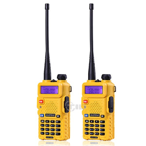 2Pcs BaoFeng UV-5R Walkie Talkie VHF/UHF136-174Mhz&400-520Mhz Dual Band Two way radio Baofeng uv 5r Portable Walkie talkie uv5r