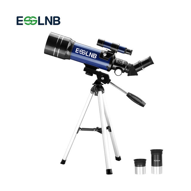 F36070 Astronomical Telescope With Tripod Finderscope For Beginner Explore Space Moon Watching Monocular Telescope Gift For Kids