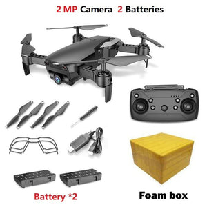 Teeggi M69 FPV Drone with 720P Wide-angle WiFi Camera HD Foldable RC Mini Quadcopter Helicopter VS VISUO XS809HW E58 X12 Dron