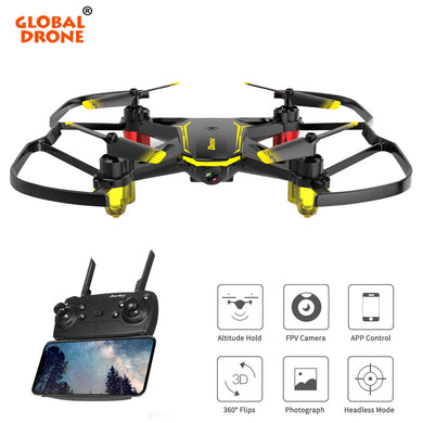 Global Drone GW66 Mini Drone FPV Drones with Camera RC Helicopter Quadcopter Quadrocopter Dron Toys for Boys Kids