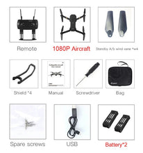 Load image into Gallery viewer, Eachine E58 WIFI FPV With True 720P/1080P Wide Angle HD Camera High Hold Mode Foldable Arm RC Drone Quadcopter RTF VS S9HW M69